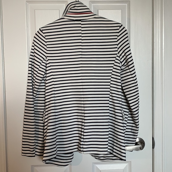 Banana Republic Factory pique striped blazer Sz XS - Picture 4 of 6